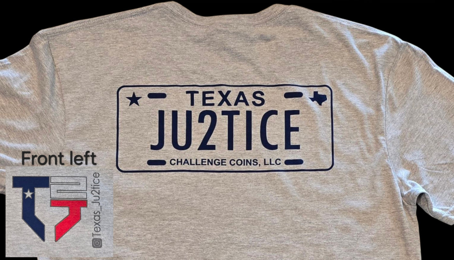 Texas Ju2tice Gray T-Shirt