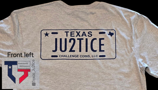 Texas Ju2tice Gray T-Shirt