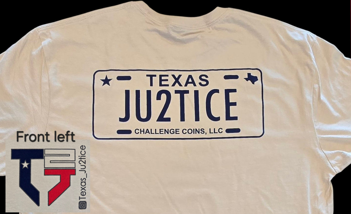 Texas Ju2tice Tan T-Shirt