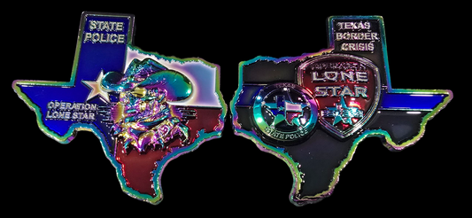 Operation Lone Star - Texas Shape Oil Slick
