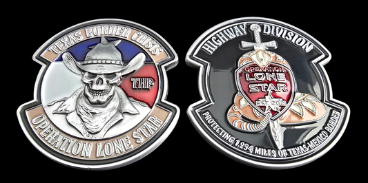 Operation Lone Star - 1,254 Mile Antique Silver