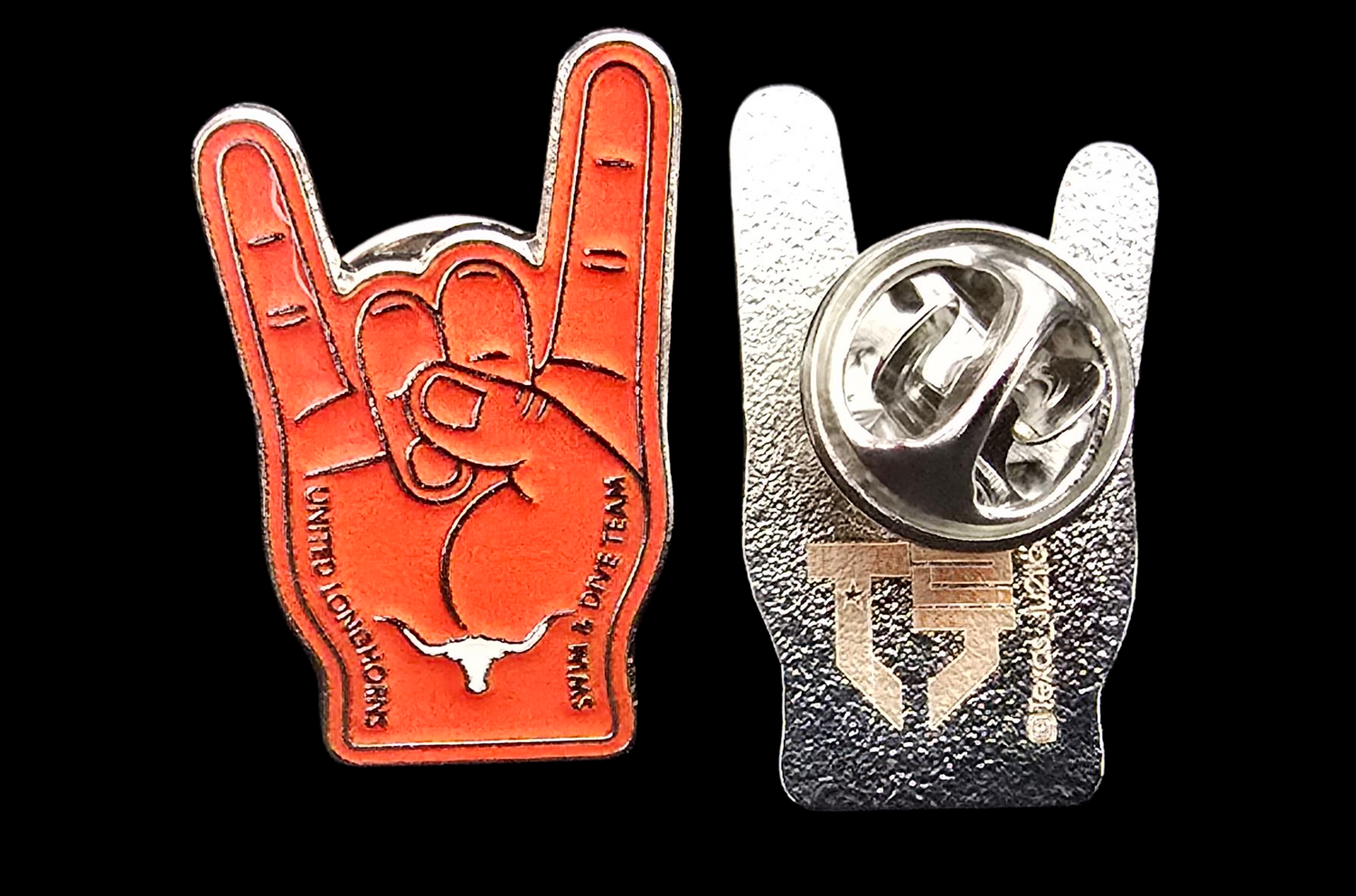 United Swim & Dive Team Lapel Pin