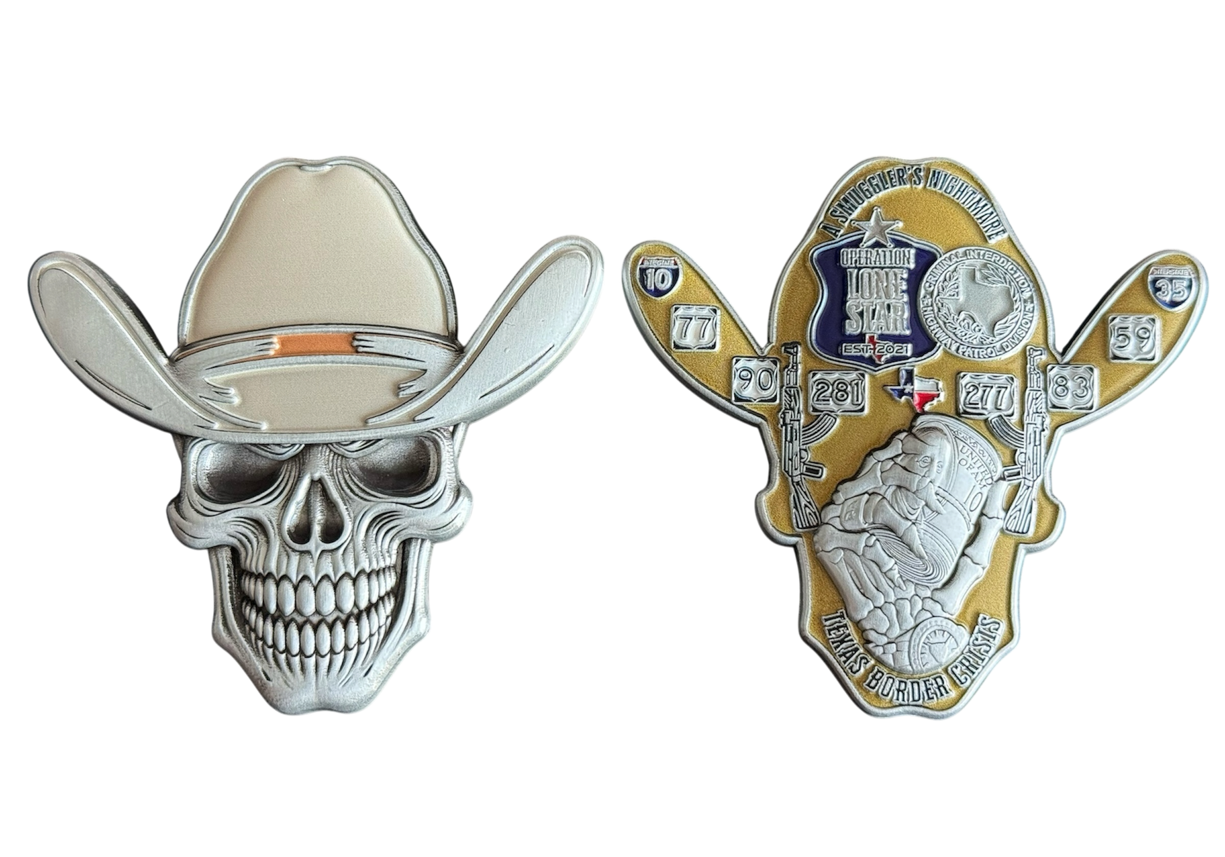 Criminal Interdiction Skull Collection