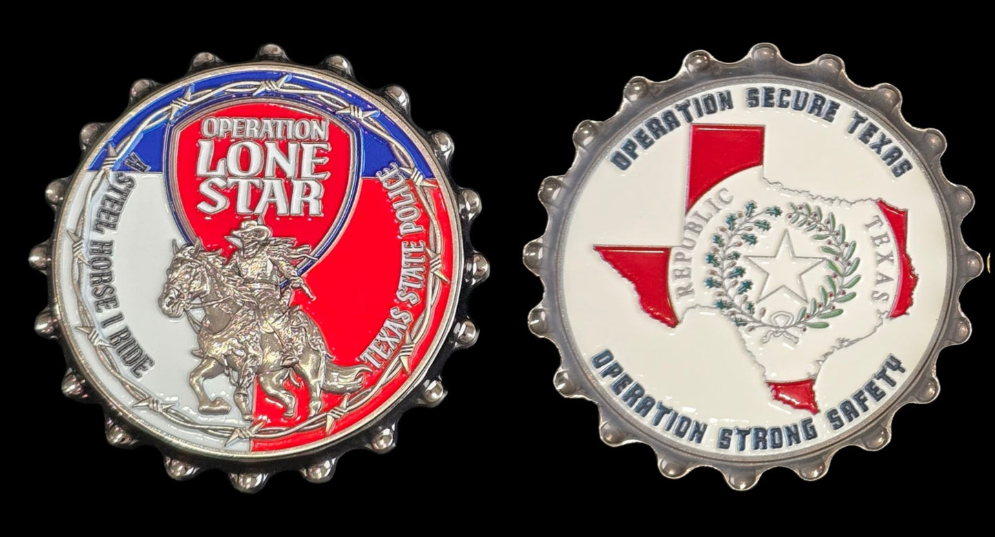 Operation Lone Star - Steel Horse Antique Nickel