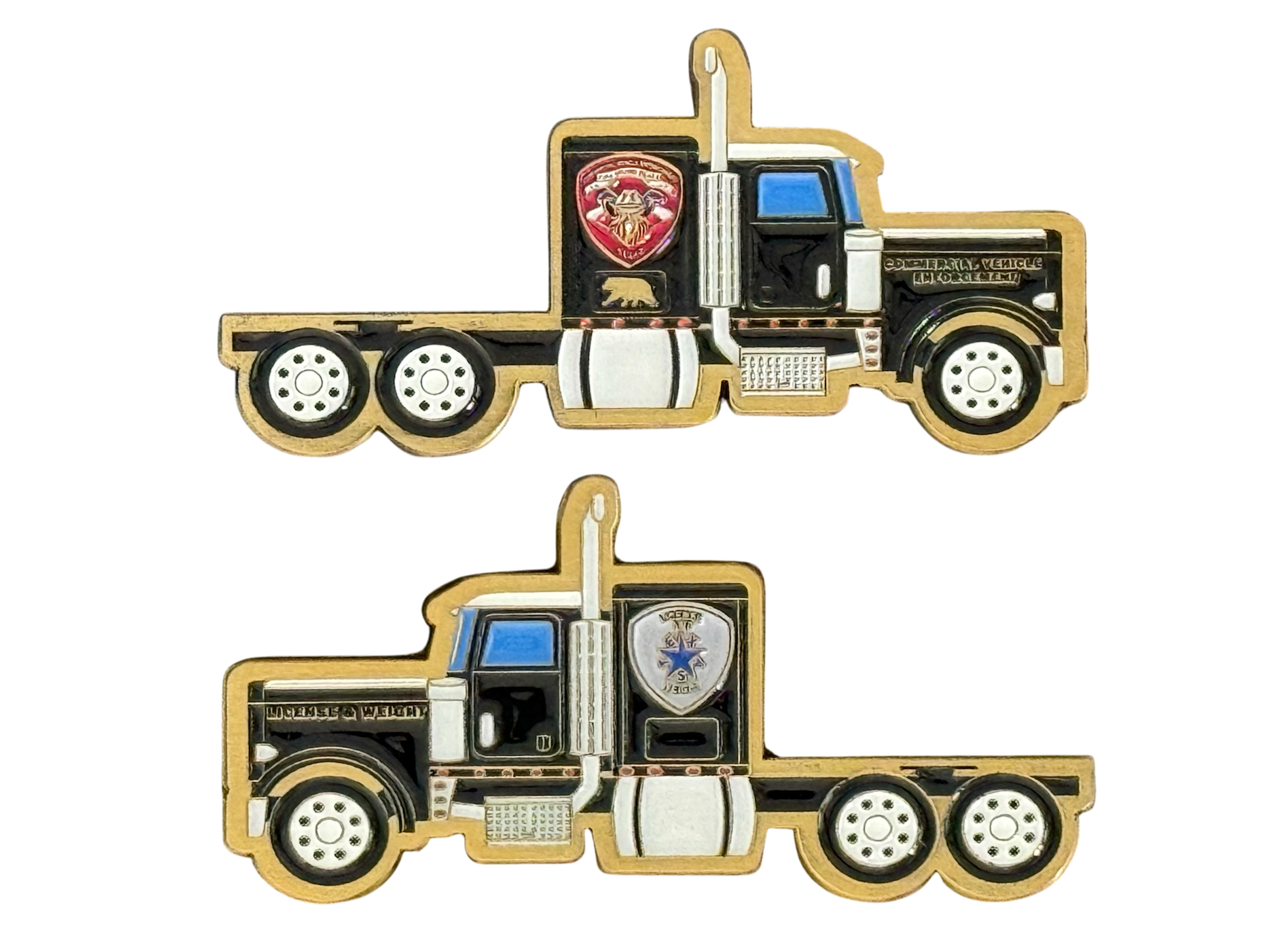 License & Weight Truck