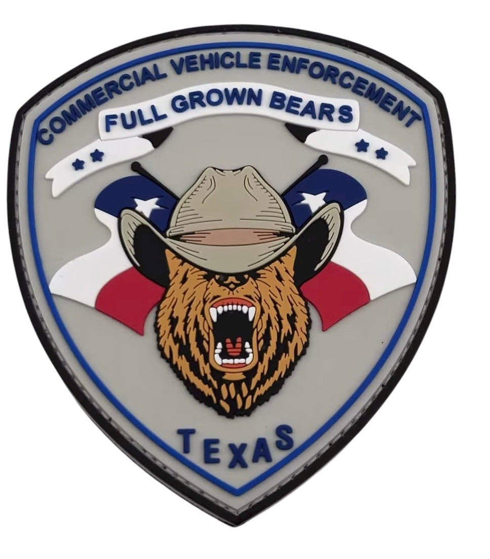 Full Grown Bears PVC Patch