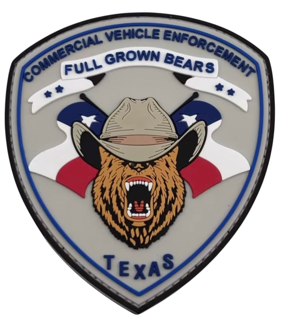 Full Grown Bears PVC Patch