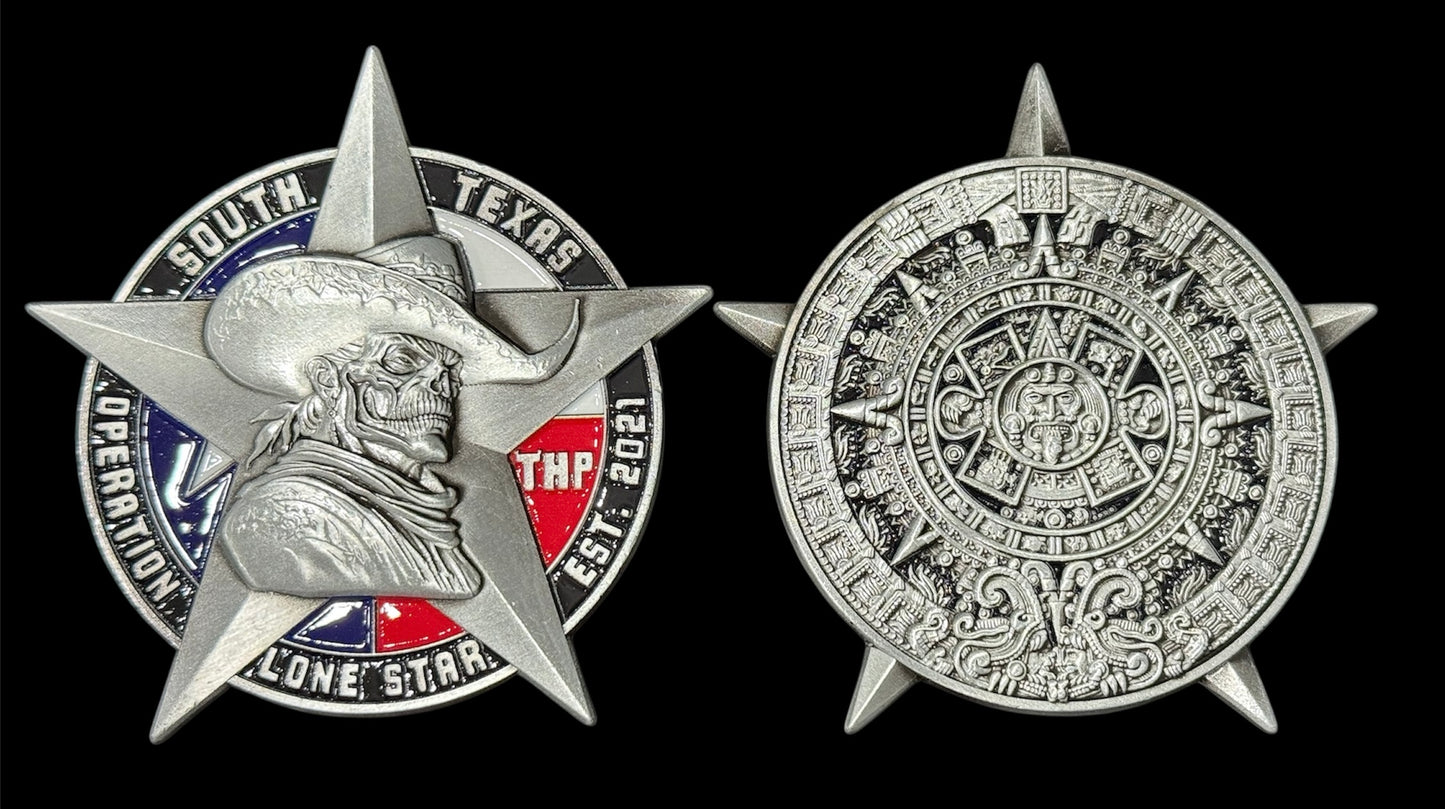 Operation Lone Star Cowboy - Antique Silver