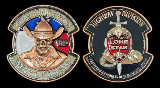 Operation Lone Star - 1,254 Mile Antique Copper