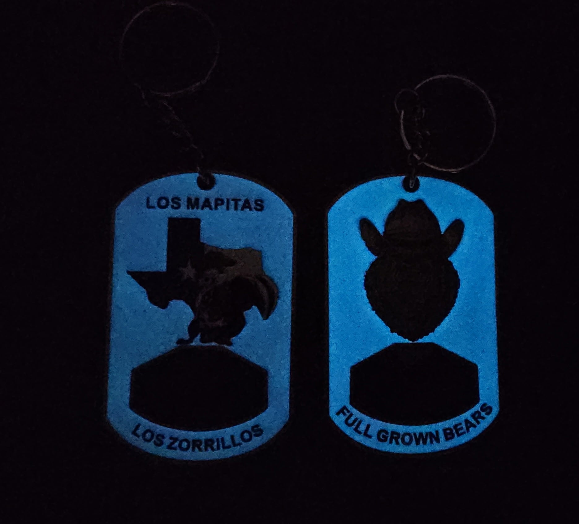 Los Mapitas / Zorrillos Keychain