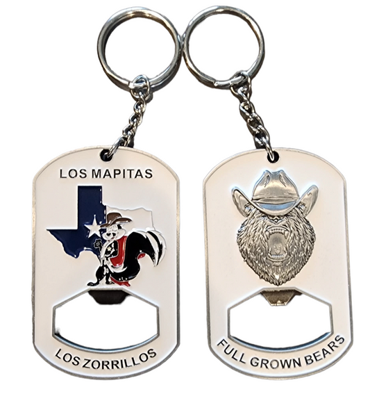 Los Mapitas / Zorrillos Keychain