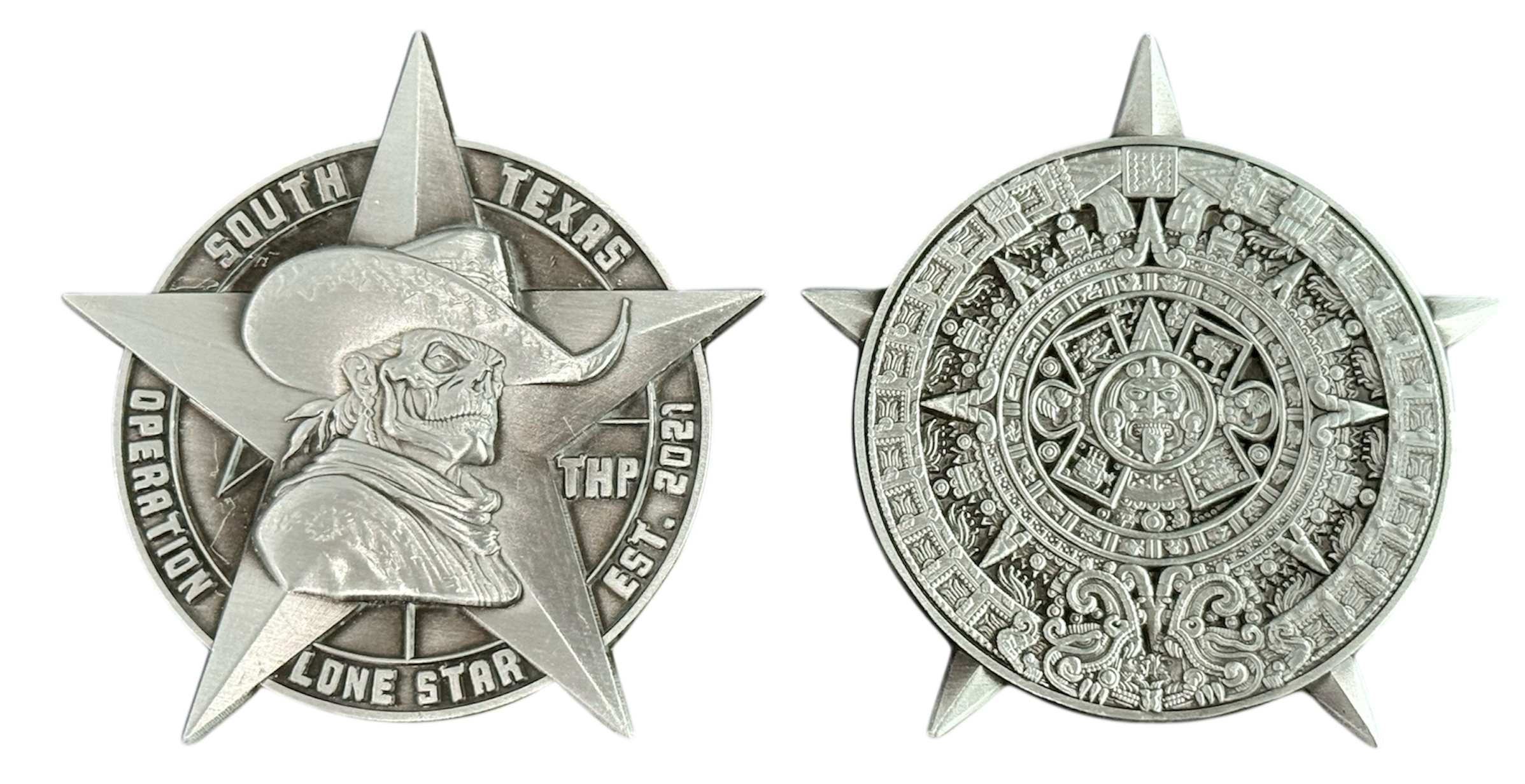 Operation Lone Star - Cowboy All Antique Silver