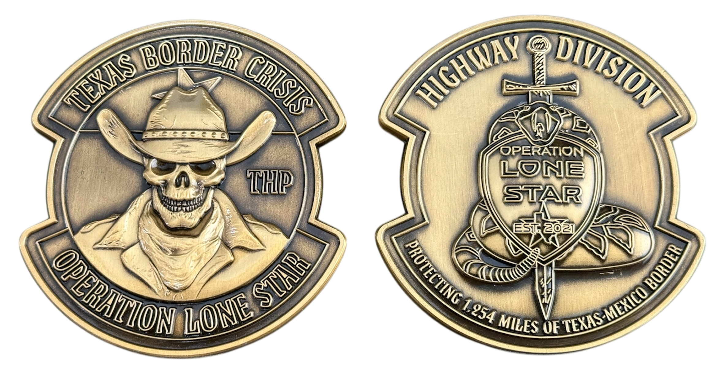 Operation Lone Star - 1,254 Mile All Antique Gold