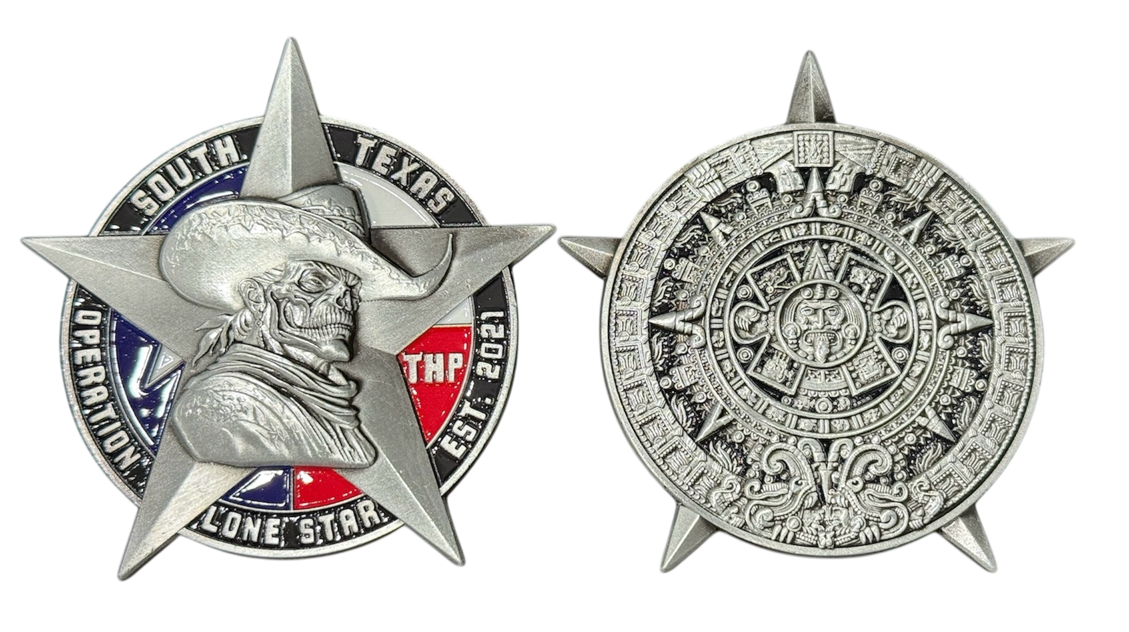 Operation Lone Star - Cowboy Antique Silver