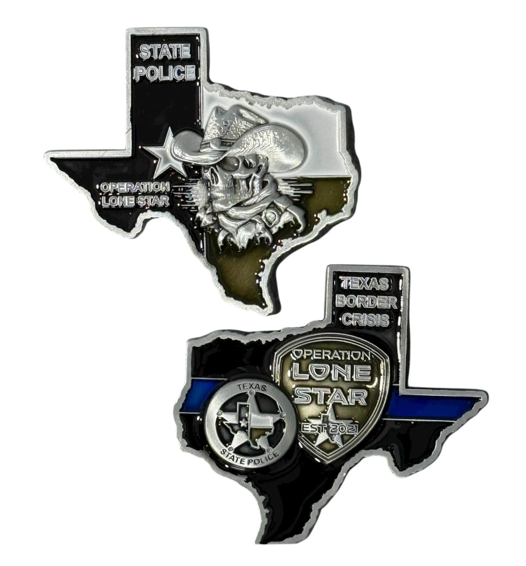 Operation Lone Star - Texas Antique Nickel- OD Green