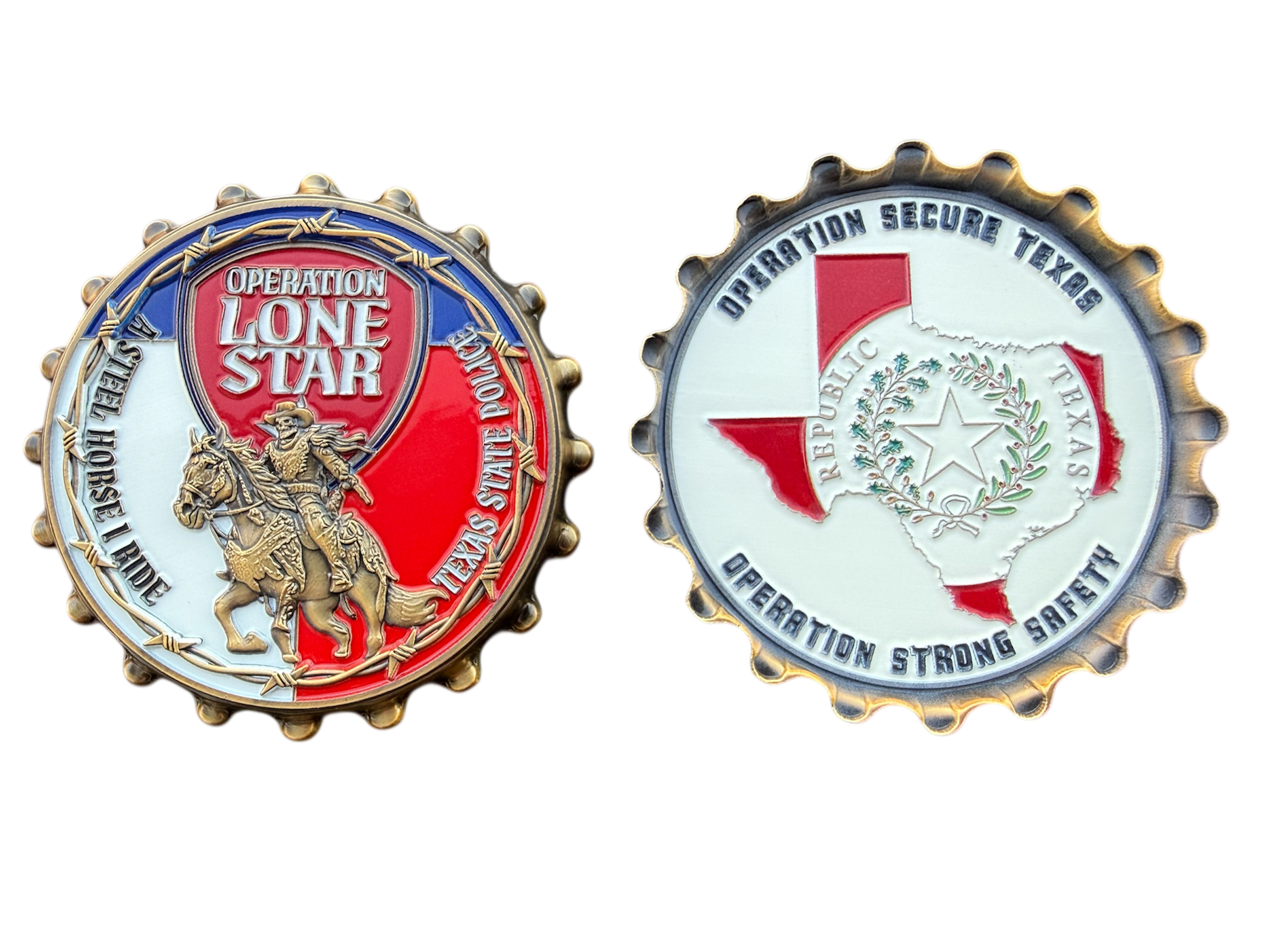 Operation Lone Star - Steel Horse Antique Gold