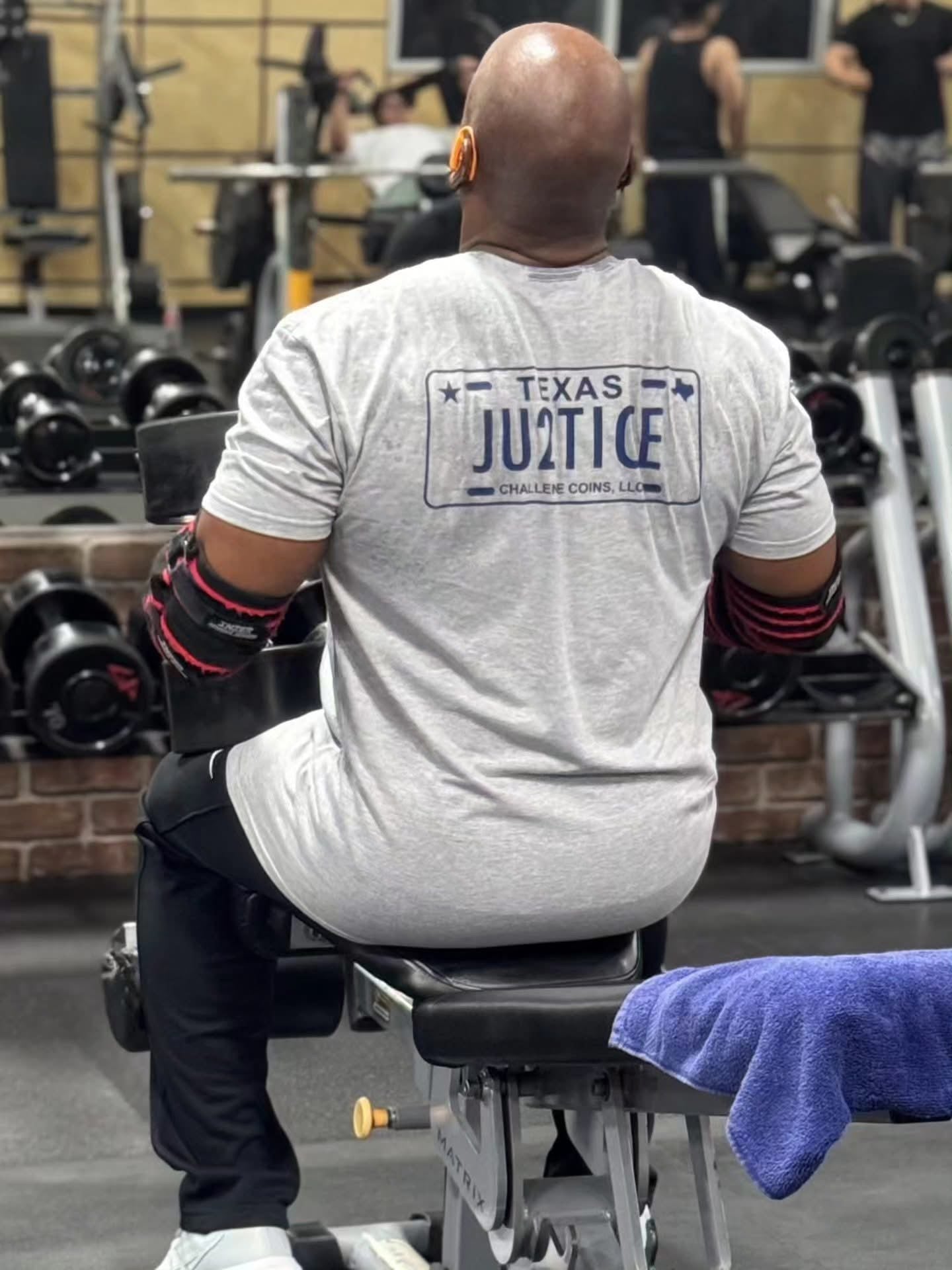 Texas Ju2tice Gray T-Shirt