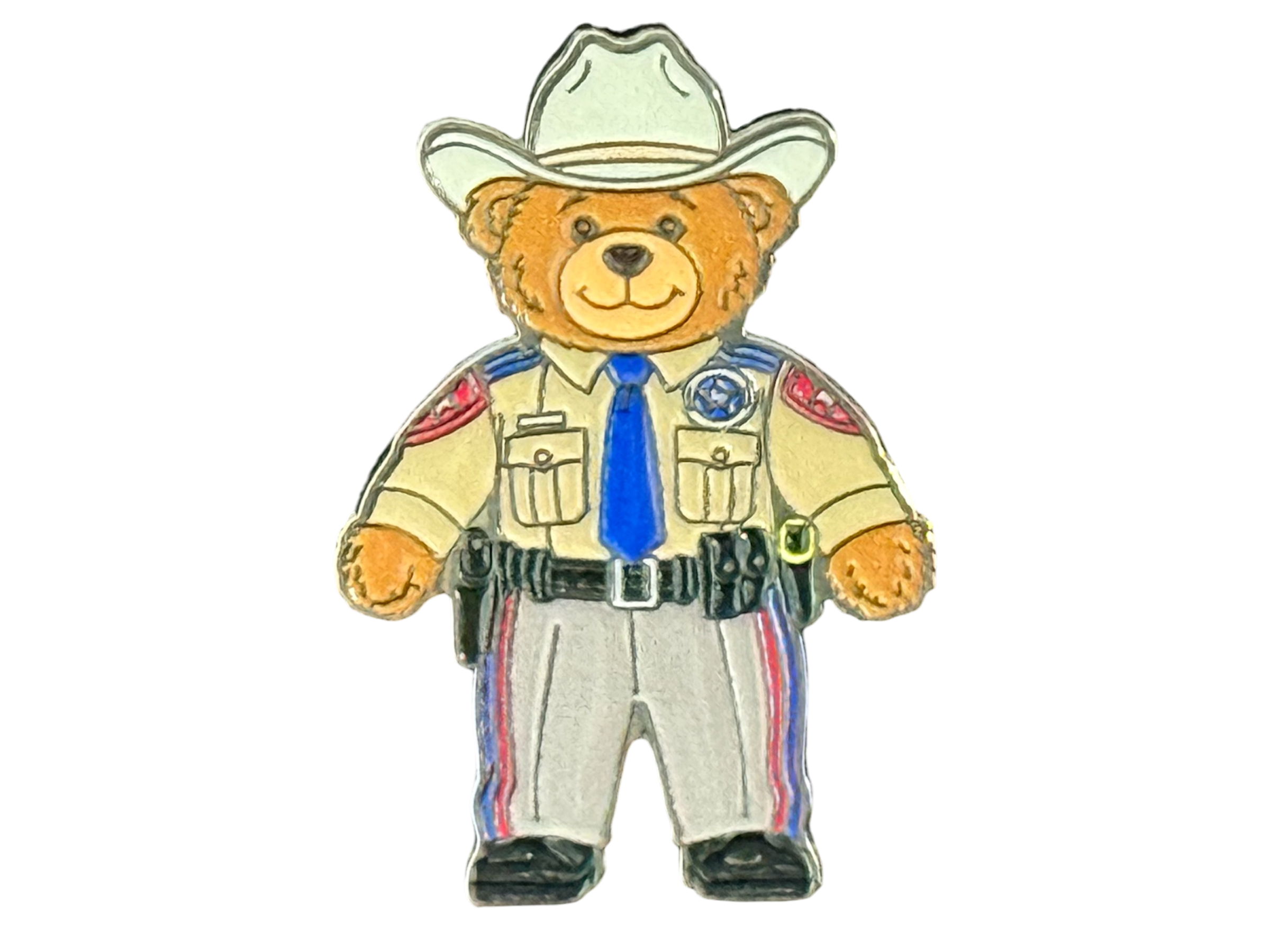 Trooper Teddy Pin