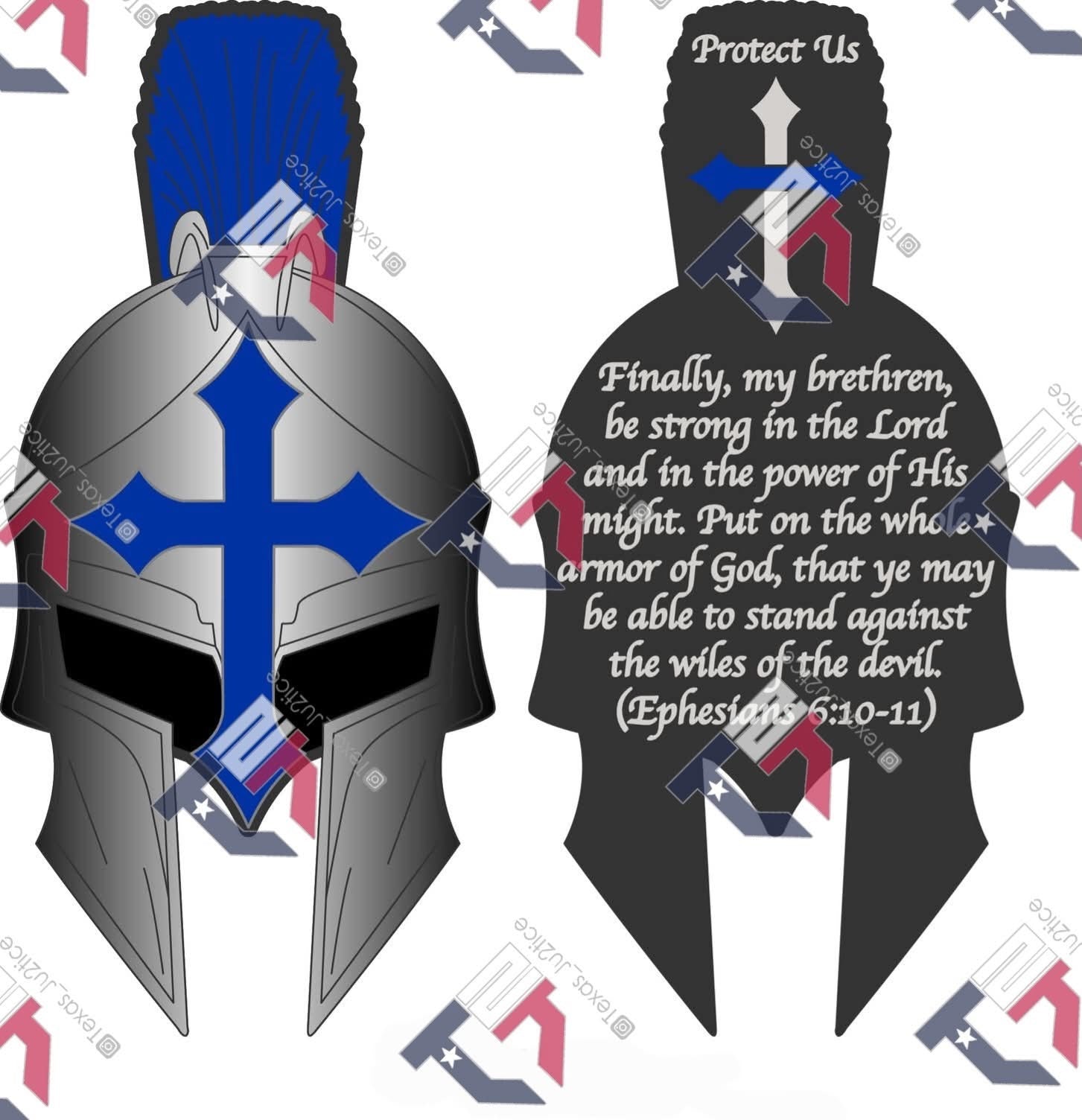 Spartan Helmet - Ephesians 6:10-11
